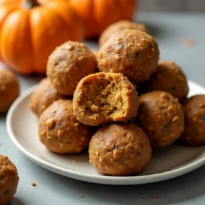 Pumpkin Protein Balls