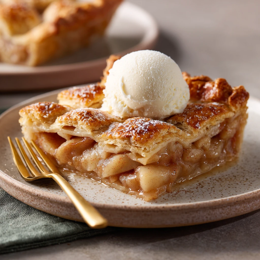 Apple Slab Pie with Puff Pastry