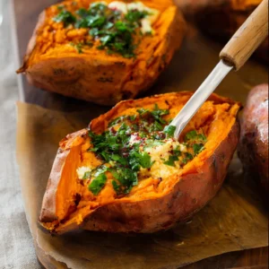 Baked sweet potato recipes