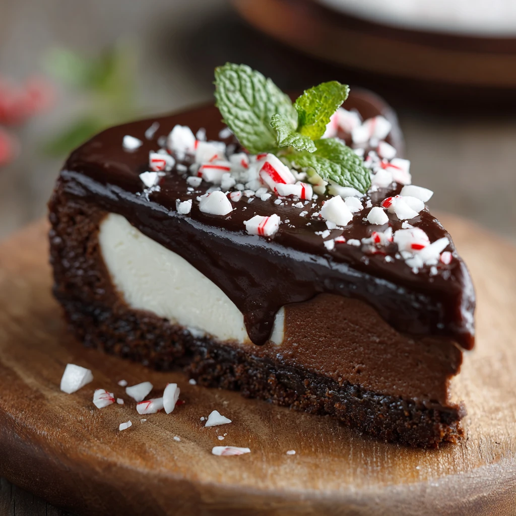 Chocolate Peppermint Cheesecake Recipe