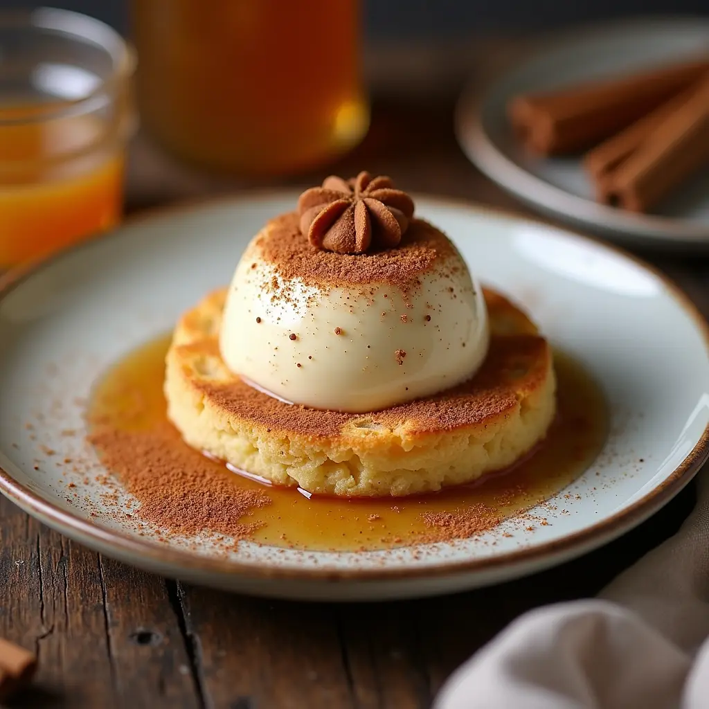 Cozy and Sweet Honey Cinnamon Dessert