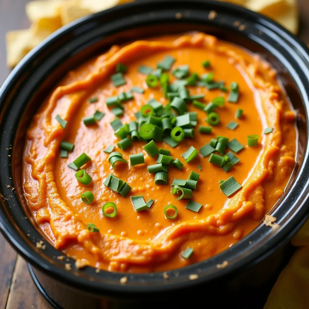 Crockpot Buffalo Chicken Dip