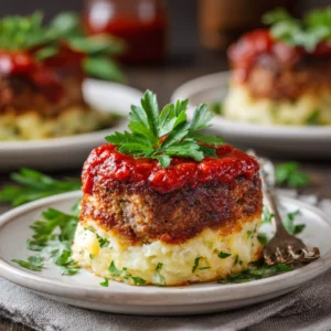 Easy Italian Mini Meatloaf Recipe