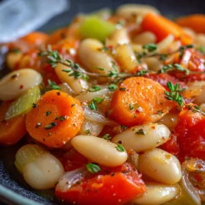 Easy Vegan Butter Bean Stew (40-Minutes)