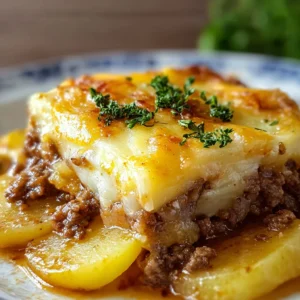 Ground Beef Potato Casserole