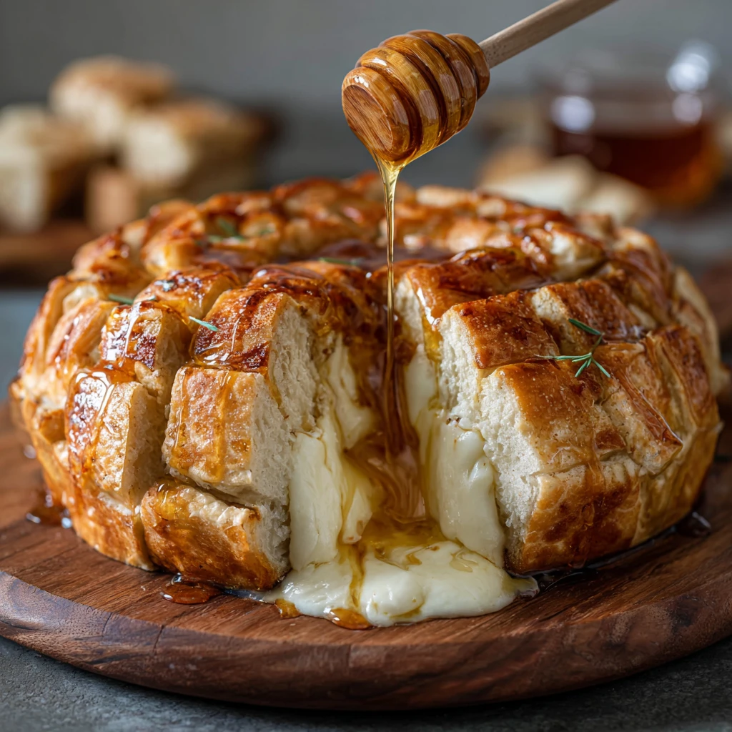 Hot Honey Brie Bread