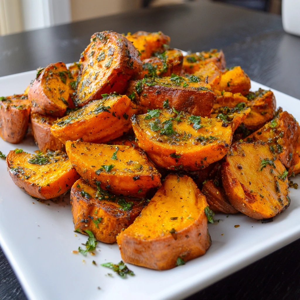 Maple Dijon Roasted Sweet Potatoes: A Flavorful Delight!