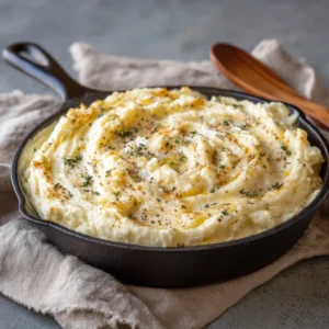 Mashed Potatoes with Boursin Cheese