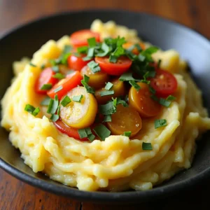 Nutritious Mashed Potatoes with Vegetables