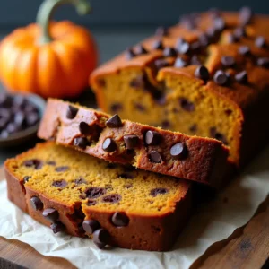 Recipes Ideas Save Visit site The Ultimate Fall Comfort Food: Chocolate Chip Pumpkin Bread That’s Pure Magic