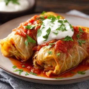 Slow Cooker Cabbage Rolls Recipe