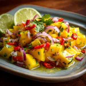 Spicy Mango Ceviche: Elevate Your Taste Buds Today!