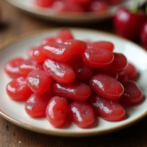 Tasty Cherry Mash Candy