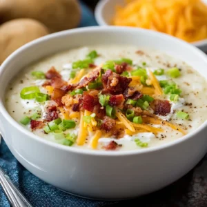 The Best Homemade Loaded Potato Soup
