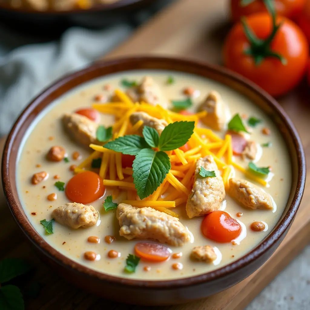 White Chicken Chili – Creamy, Cozy, and Full of Flavor