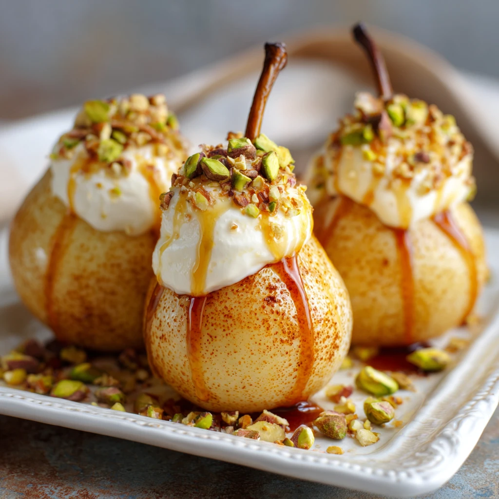Easy Baked Pears Recipe
