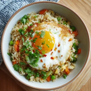 Egg Fried Rice Dinner Idea