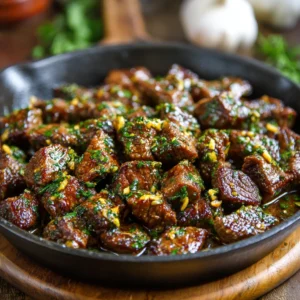 Garlic Butter Steak Bites