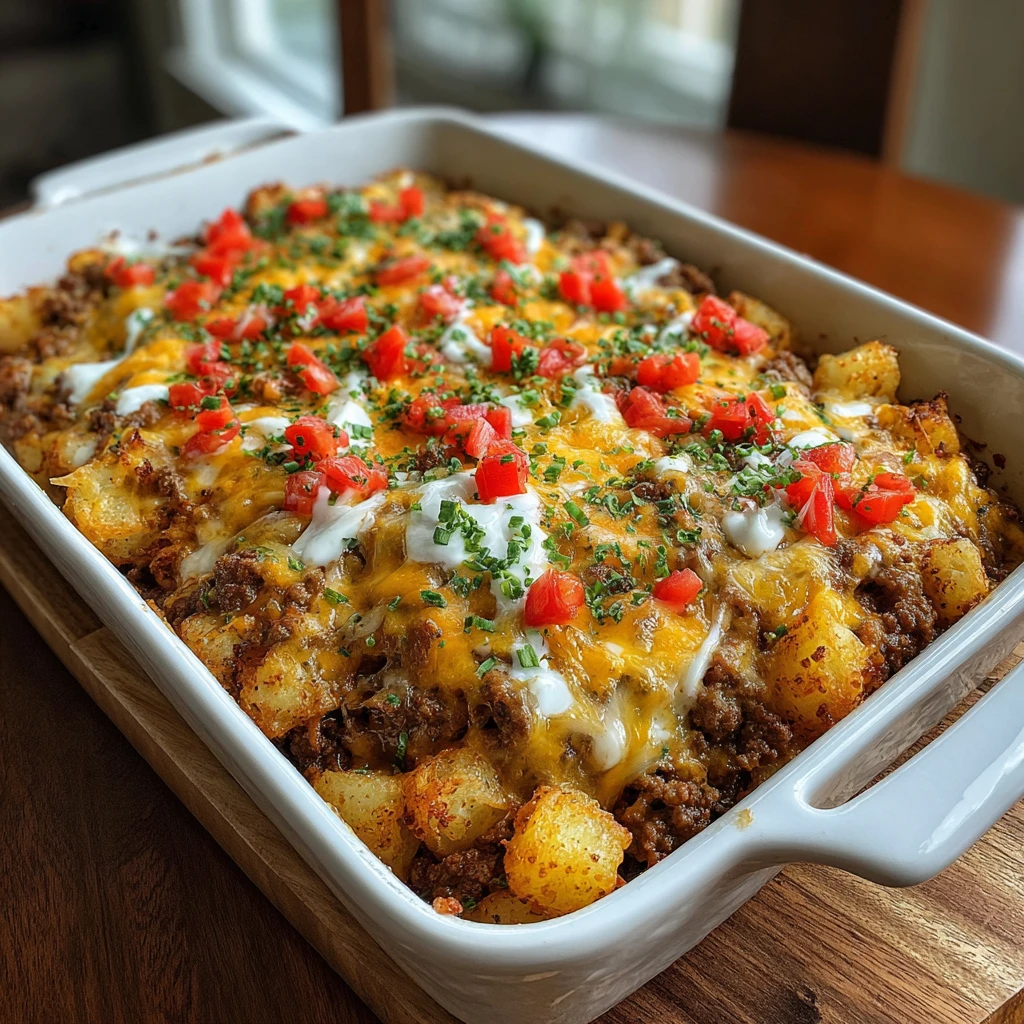 Hobo Casserole (Ground Beef Recipe)
