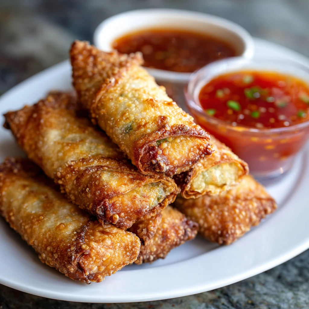 Homemade Chinese Egg Rolls