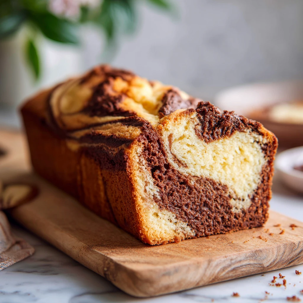 Homemade Marble Cake: 1 Easy Recipe for Swirled Perfection