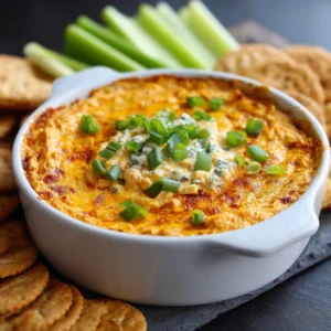 Irresistible Buffalo Chicken Dip: Party Favorite Recipe