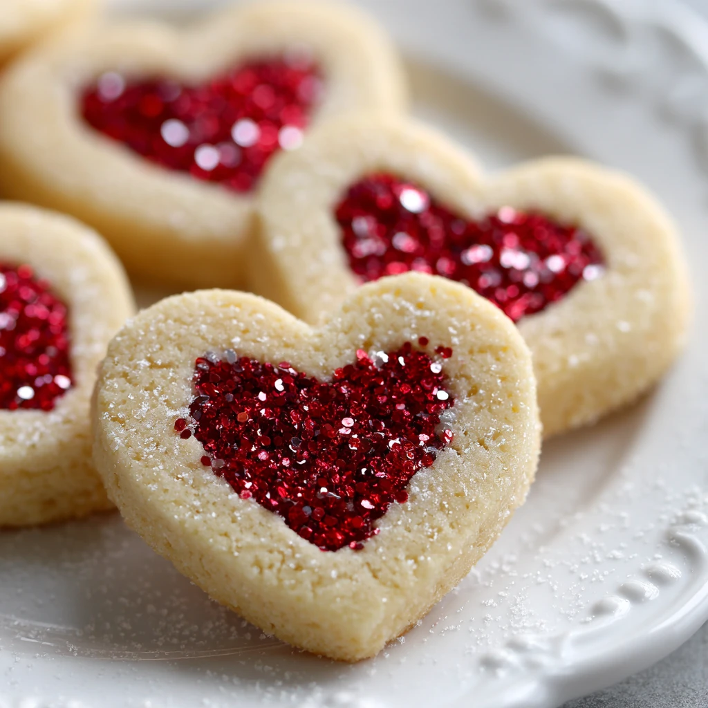 Irresistible Shortbread Heart Cookies – Melt-in-Your-Mouth Treats