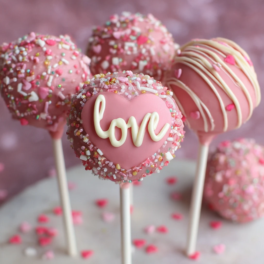 Irresistible Valentine Cake Pops: Sweet Love Treats