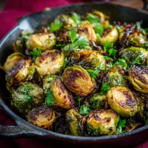 Roasted Balsamic Brussels Sprouts