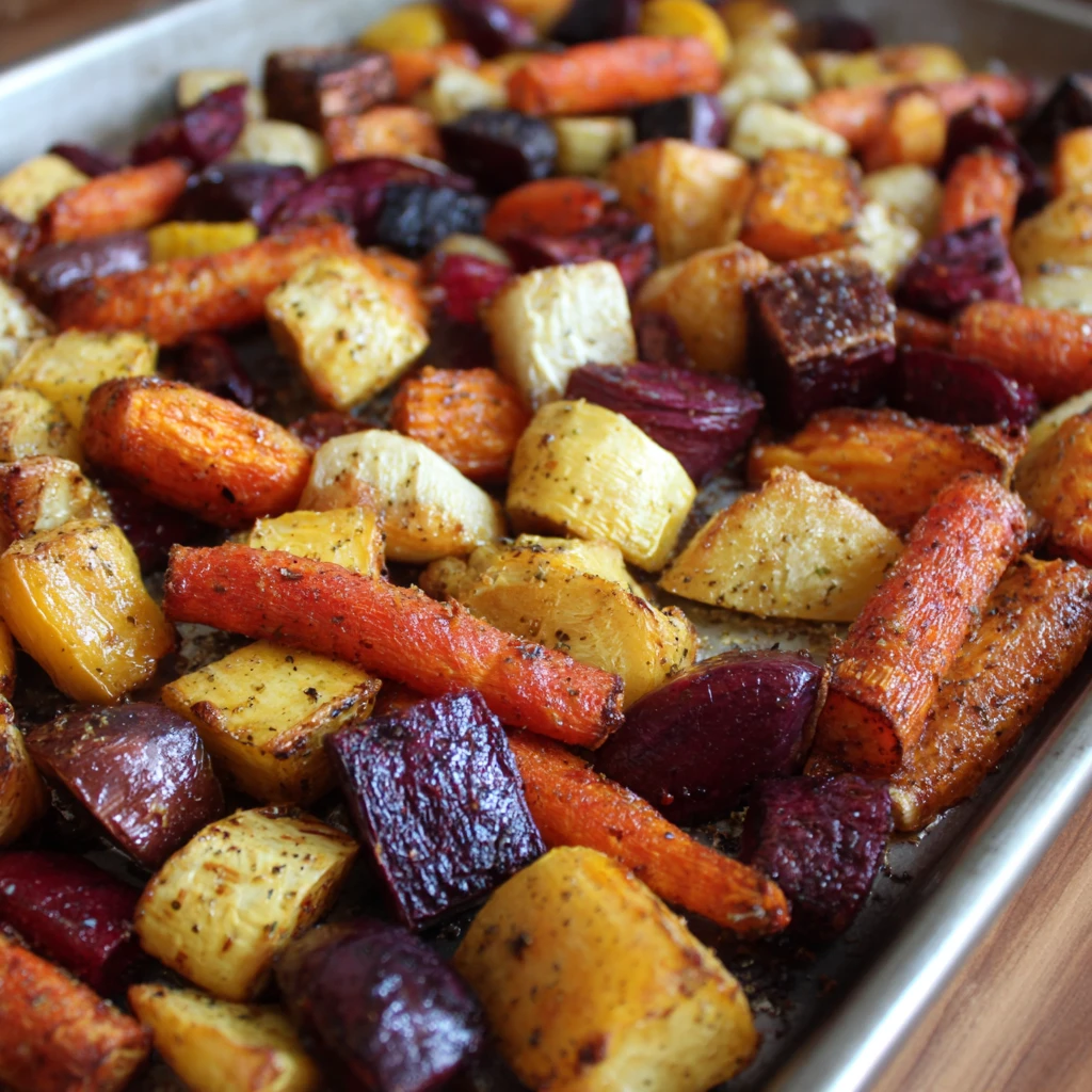Roasted Root Veggies