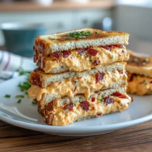 Classic Southern Pimento Cheese Finger Sandwiches