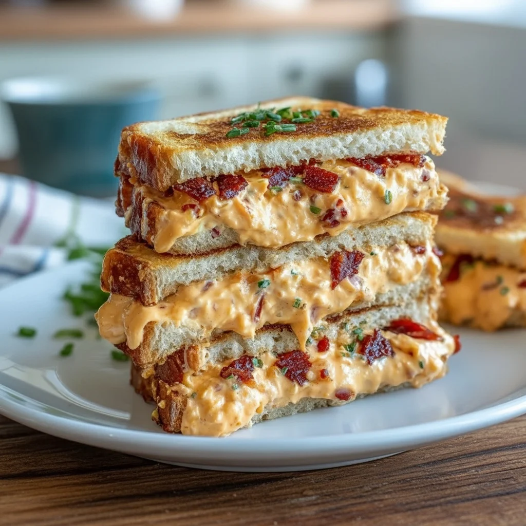Classic Southern Pimento Cheese Finger Sandwiches