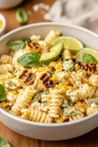 Creamy Street Corn Pasta Salad