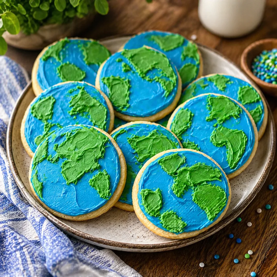 Earth Day Themed Cookies