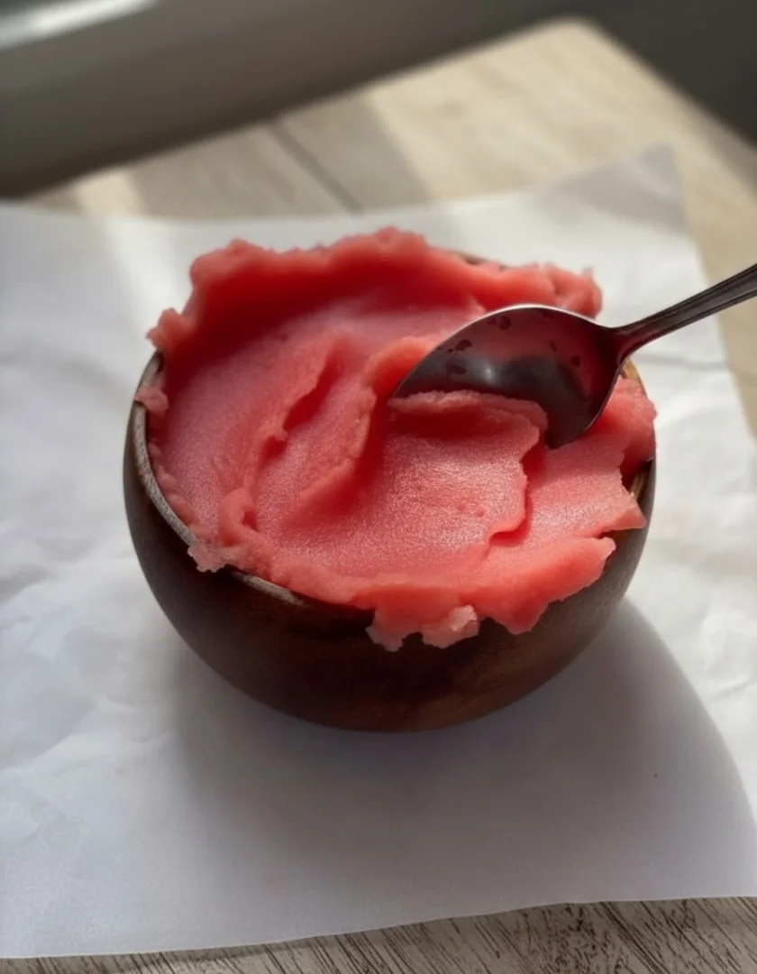 Easy Watermelon Sorbet