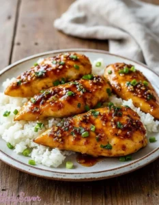 Honey Garlic Chicken Breasts