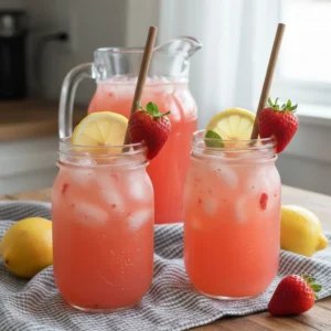 How To Make Strawberry Lemonade