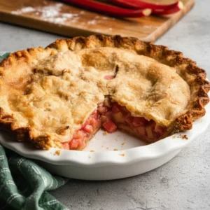 Old-Fashioned Rhubarb Pie – Tastes Better from Scratch