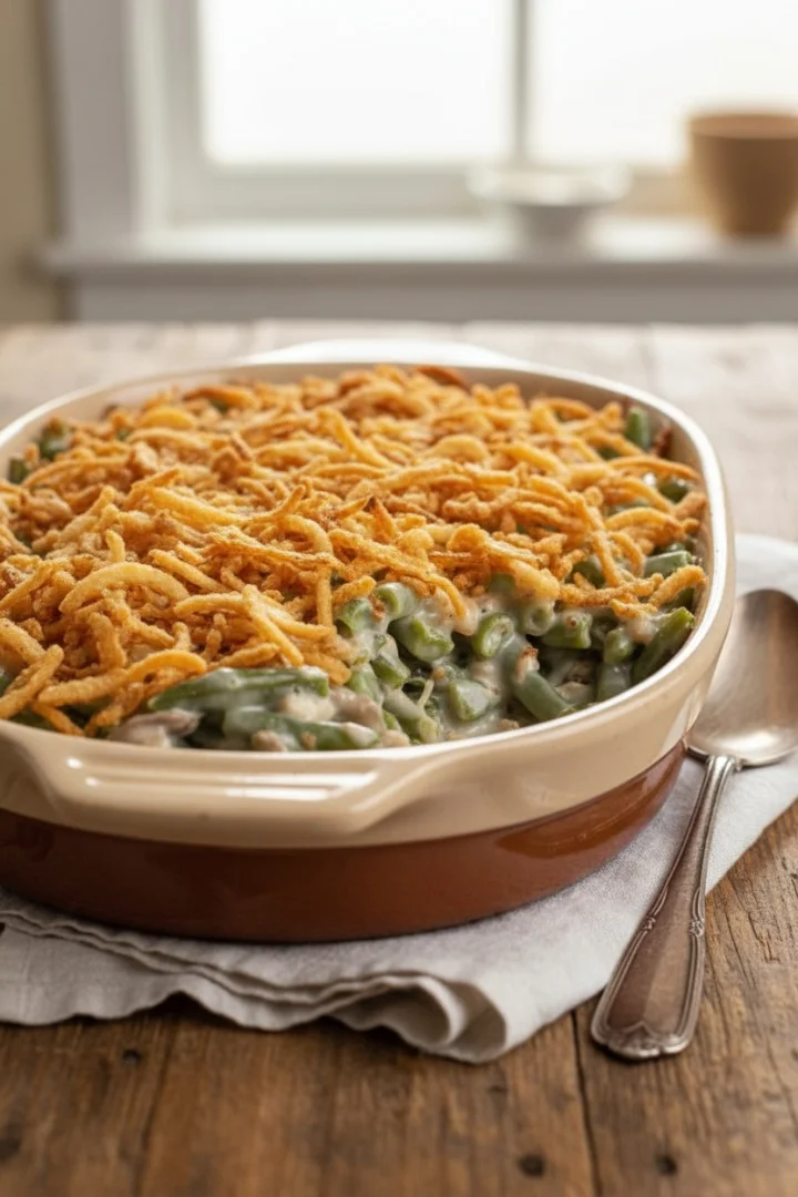 Paula Deen's Green Bean Casserole
