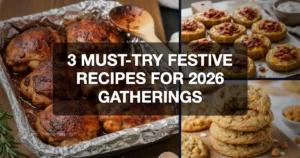 3 Must-Try Festive Recipes for 2026 Gatherings