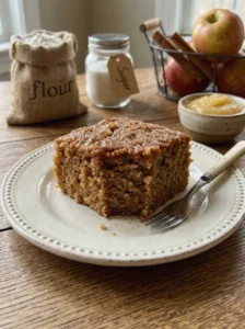 AMISH APPLESAUCE CAKE
