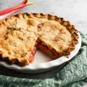 Old-Fashioned Rhubarb Pie - Tastes Better from Scratch