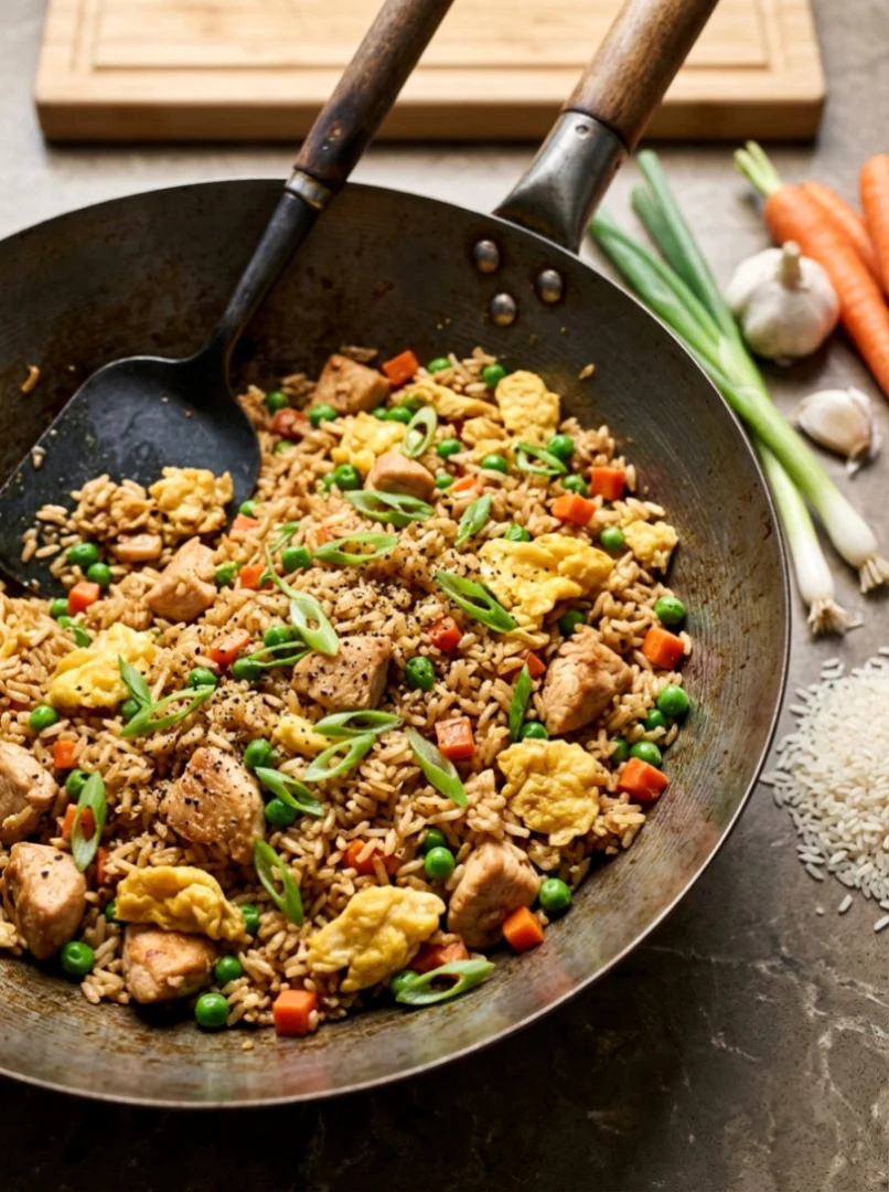 Old-School Chicken Fried Rice
