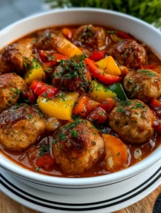 Cajun Meatball Stew