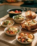 Mediterranean Mackerel Pasta