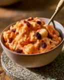 Creamy Carrot Jello Salad with Pineapple and Raisins