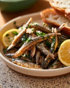 Easy Fried Anchovies: Mediterranean-Style Snack