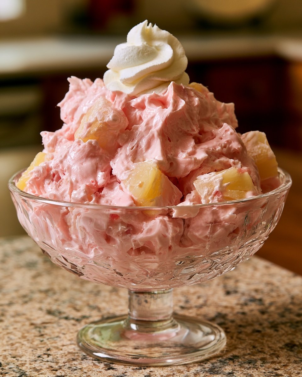 Fluffy Cottage Cheese Jello Salad - 1