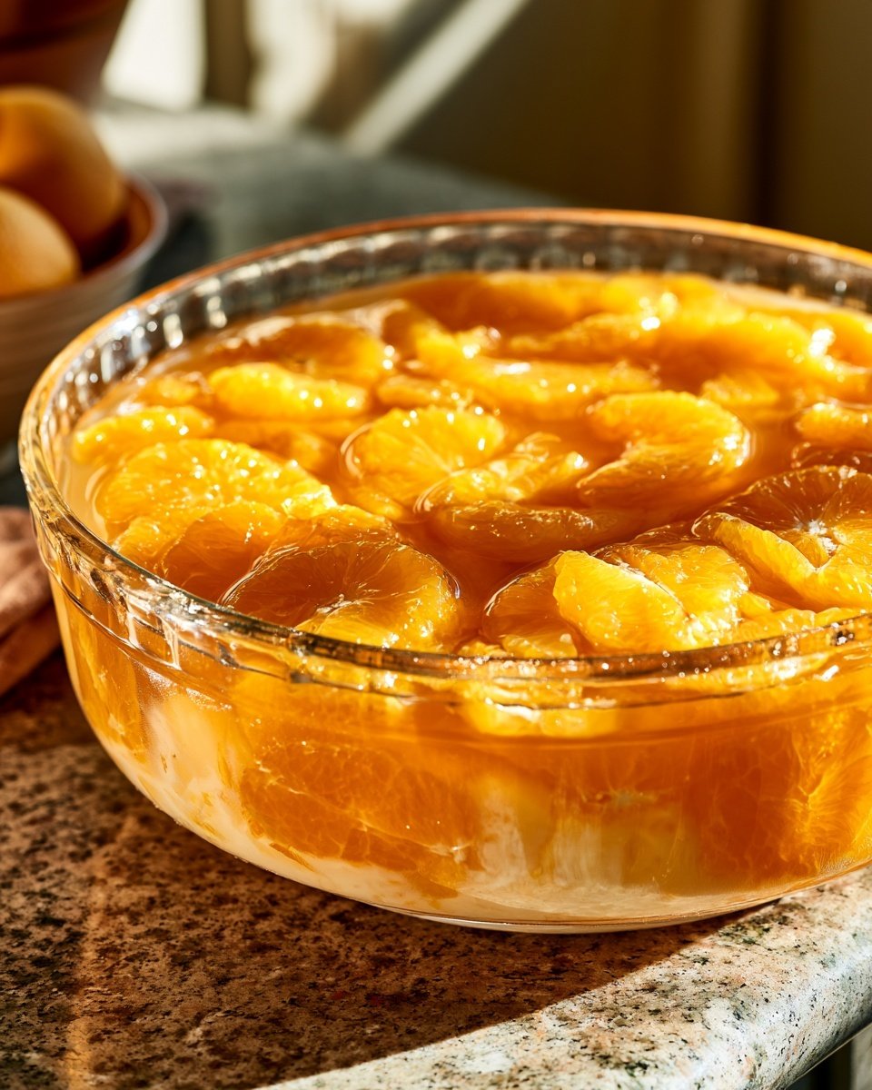 Mandarin Orange Jello Salad - 1