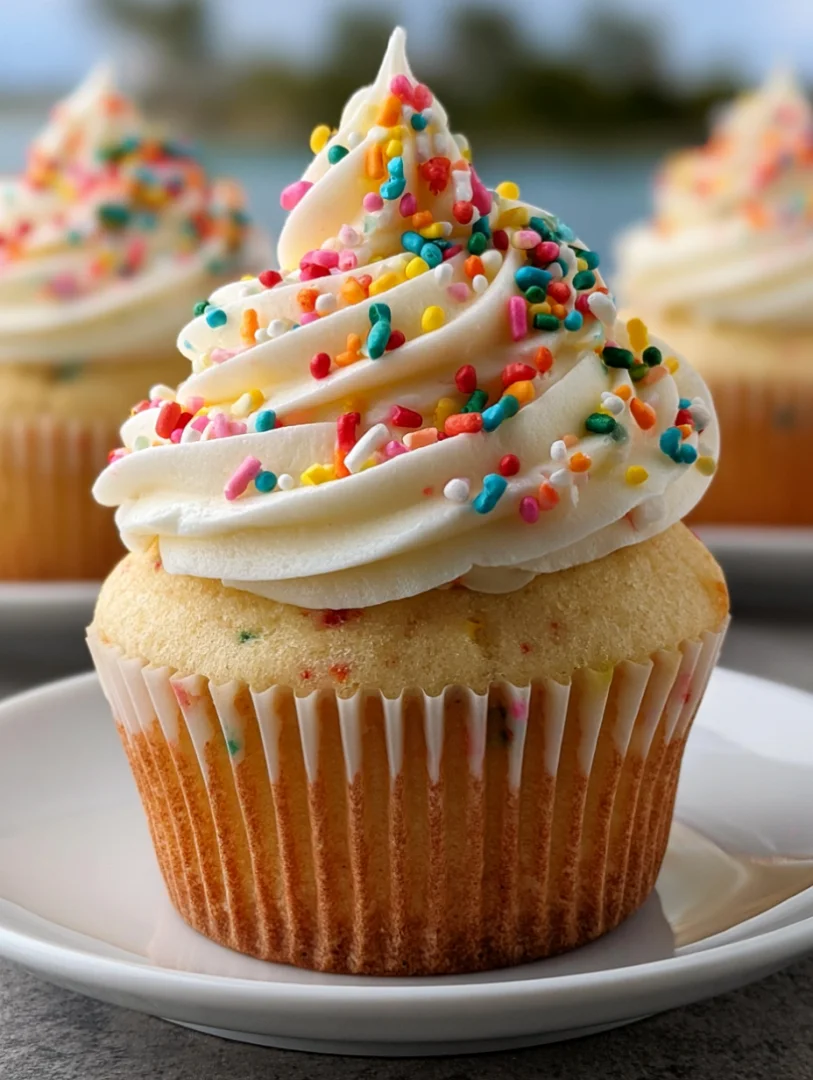 Funfetti-Style Cupcakes